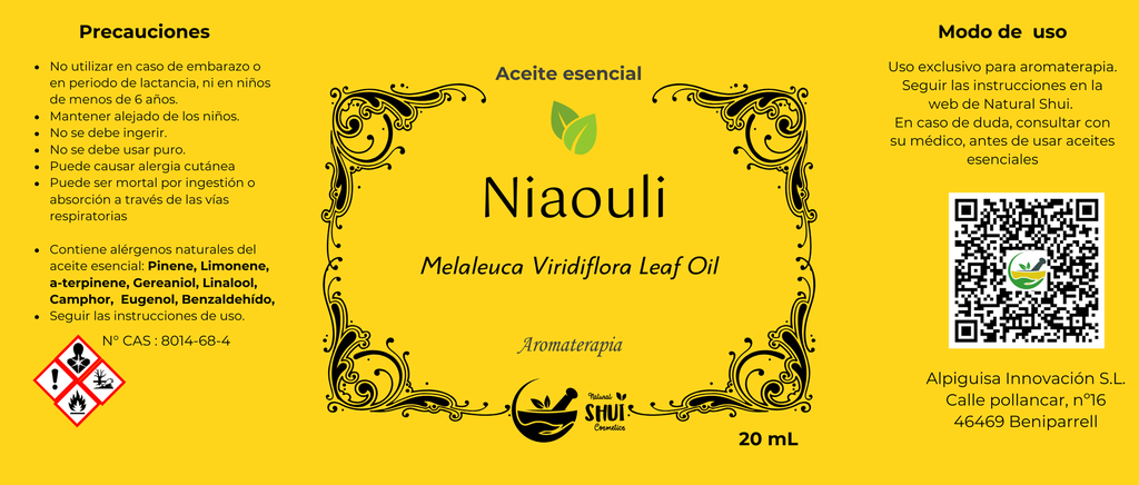 Aceite Esencial de Niaouli BIO 20ml